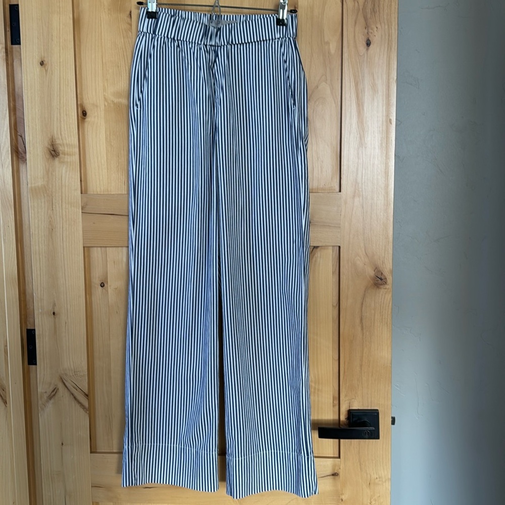 Striped Everlane Cotton Pants